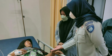 Jasa Raharja Serahkan Santunan Korban Laka Muara Rapak Balikpapan
