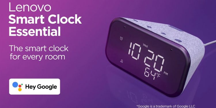 Telah Hadir Lenovo Smart Clock Essential dengan Alexa Built-in