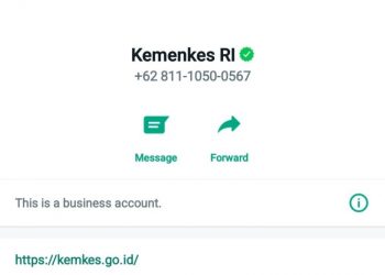 Catat Nomor Kontak WA Isoman Kemkes: 081110500567