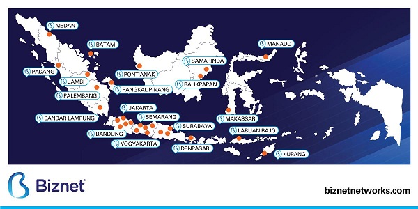 Biznet Siap Jangkau Lebih Banyak Kota dan Area di 2022