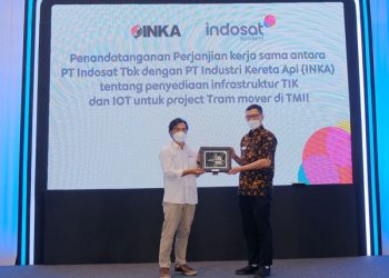 Sambut KTT G20, IOH dan INKA Kenalkan Solusi Transportasi Publik Berbasis IoT