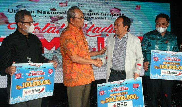 Asbanda Gelar Undian Nasional Tabungan Simpeda Rp 3 Miliar