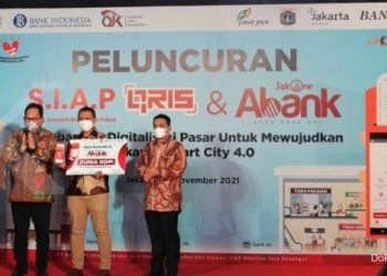 Bank DKI Hadirkan SIAP QRIS di Pasar Kedoya Jakarta