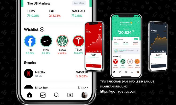 Ini Aplikasi yang Bisa Beri Akses ke Pasar Saham Amerika Serikat