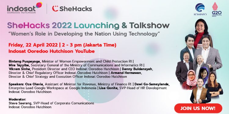 Simak Tahapan Penyelenggaraan Indosat Ooredoo Hutchison SheHacks 2022