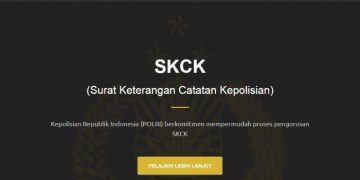 Surat Keterangan Catatan Kepolisian Bisa Dibuat Secara Online