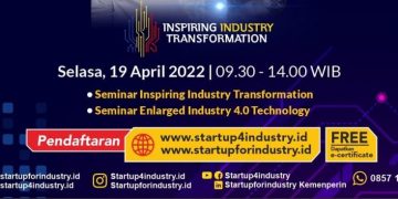 Percepat Transformasi Teknologi Industri, Kemenperin Gelar Startup4Industry 2022