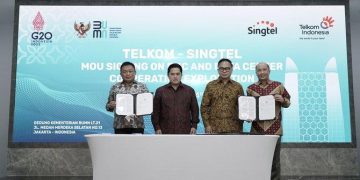 Telkom Indonesia Gandeng Singtel untuk Perkuat Bisnis Data Center