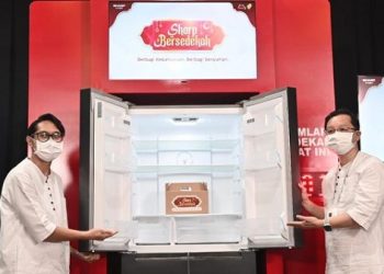 Gelar Program CSR Sharp Bersedekah, Sharp Ajak Masyarakat Berdonasi Makanan di Ruang Publik