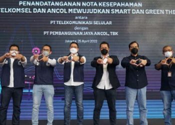 Telkomsel Dukung Digitalisasi Pembangunan Jaya Ancol