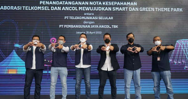 Telkomsel Dukung Digitalisasi Pembangunan Jaya Ancol