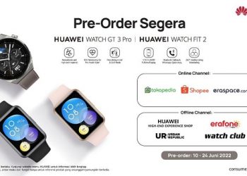 HUAWEI WATCH FIT 2 dan GT 3 PRO Siap Melenggang di Indonesia, Kapan?