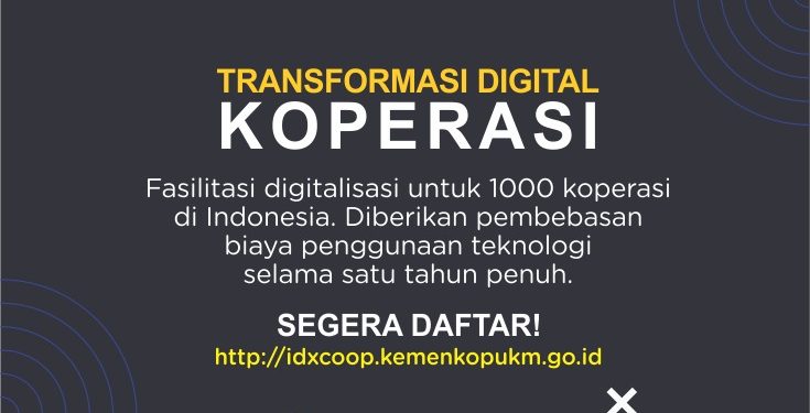Transformasi Digital Koperasi Harus Dipercepat