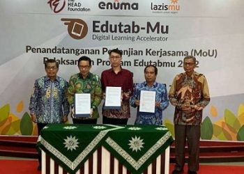 Gandeng The Head Foundation dan Enuma, LAZISMU Cetuskan Program EdutabMu di Sekolah Muhammadiyah