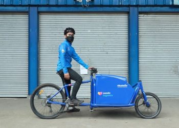 Lewat Blue Vehicle, Lazada Logistics Dukung Pengiriman Paket Ramah Lingkungan