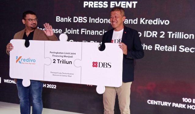 Bank DBS Kembali Tingkatkan Limit Joint Financing ke Kredivo Menjadi Rp2 Triliun