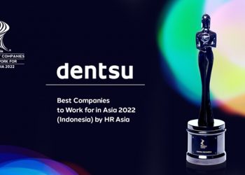 Dentsu Raih Penghargaan Tempat Bekerja Terbaik Versi HR Asia