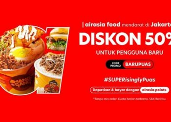 Sambangi Jakarta, Airasia Food Hadirkan Sederet Promo Menarik