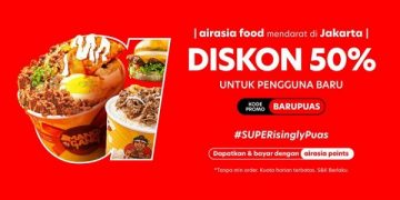 Sambangi Jakarta, Airasia Food Hadirkan Sederet Promo Menarik