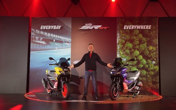 Skuter Aprilia SR-GT Resmi Masuk Pasar Indonesia
