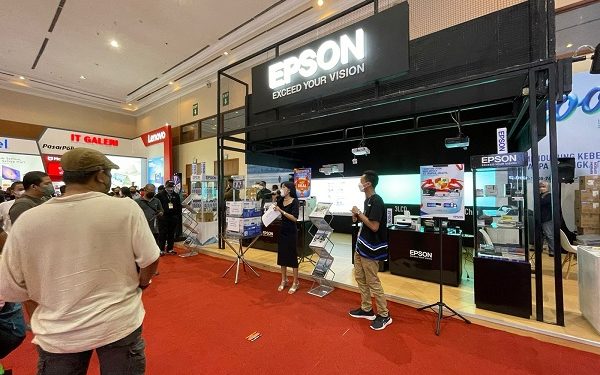 Antusias Ikut Event Offline, Epson Indonesia Pamer Beragam Produk Unggulan