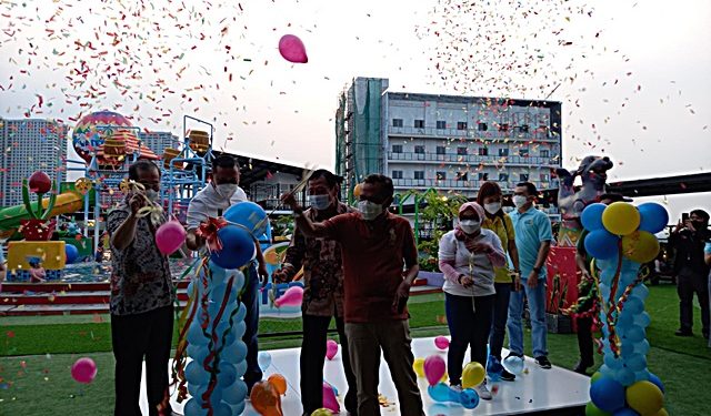 Grand Metropolitan Hadirkan Waterply Pertama di Rofftop