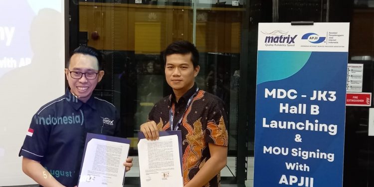 Matrix NAP Info Jalin APJII Hadirkan Layanan Data Center