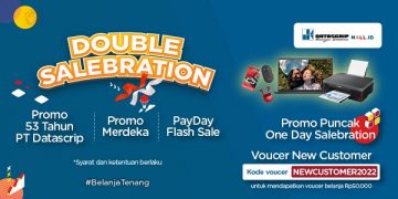 DatascripMall.ID Gelar Program Promo Double Salebration