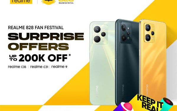 Catat! Bakal Ada Potongan Harga di realme 828 Fan Festival