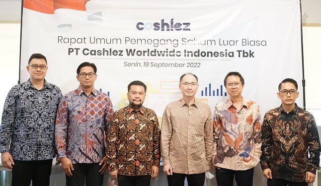 Gelar RUPSLB, Cashlez Rombak Jajaran Direksi dan Dewan Komisaris