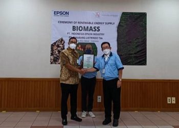 Pabrik Printer Epson di Indonesia Gunakan Listrik Terbarukan Berbasis Biomassa