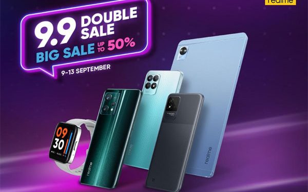 Lewat Promo 9.9 Double Sale, realme Tebar Diskon Hingga 50%