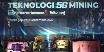 Telkomsel & Freeport Indonesia Berkolaborasi dalam Penerapan 5G Underground Smart Mining