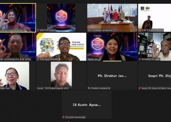TOP Digital Awards 2022: Ditjen Kekayaan Intelektual Hadirkan POP HC untuk Memberikan Pelayanan yang Cepat dan Mudah