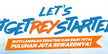 Gerakan ‘GetReyStarted’ Ajak Masyarakat Jalan 10 Ribu Langkah