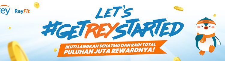 Gerakan ‘GetReyStarted’ Ajak Masyarakat Jalan 10 Ribu Langkah