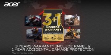 Manjakan Pelanggan, Acer Beri Garansi Penuh 3+1 Tahun Monitor Gaming Nitro Series
