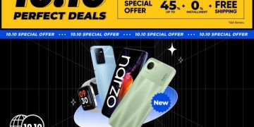 Sambut Momen 10.10, realme Sodorkan 5 Smartphone Andal untuk Gaming