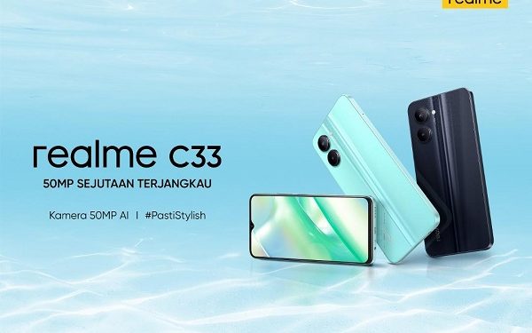 Siap Gebrak Pasar Indonesia, realme C33 Bawa Kamera 50MP di Segmen Harga Sejutaan