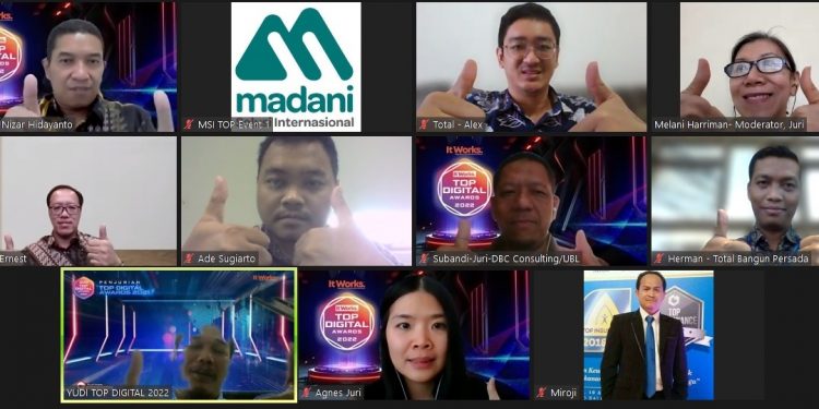 TOP Digital Awards 2022: Optimalkan Pemanfaatan TI, Total Bangun Persada Menuju Perusahaan Konstruksi Terbesar dan Terdepan