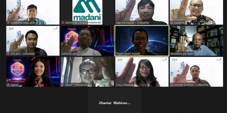 Inovasi Digital Lintasarta untuk Layanan Pelanggan dan Operasional Perusahaan Raih Apresiasi Dewan Juri TOP Digital Awards 2022
