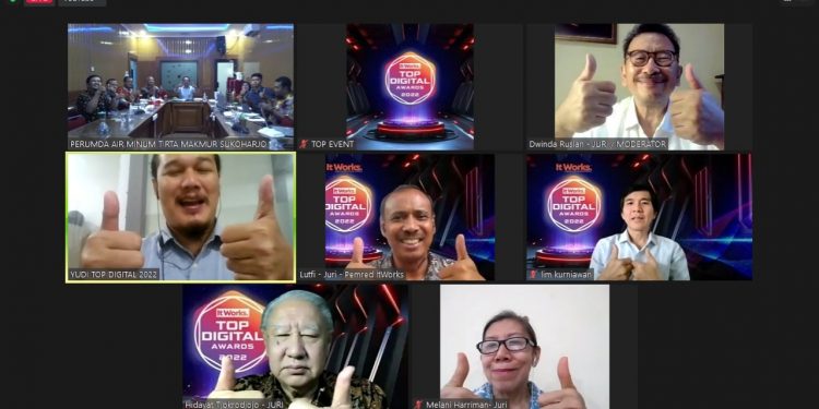 Manfaatkan TI untuk Layanan Pelanggan, Perumda Air Minum Tirta Makmur Sukoharjo Jadi Finalis TOP Digital Awards 2022