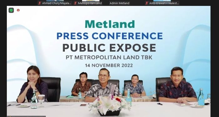 Raih Kenaikan Laba 33%, Metland Kejar Target Di Sisa Akhir Tahun