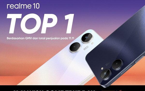 Penjualan Perdana realme 10 di 11.11 Wish Come True Day Cetak Rekor Baru