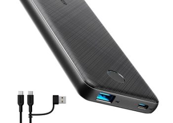 PowerCore Slim 10K, Powerbank 10.000 mAh dengan Output Hingga 22.5W