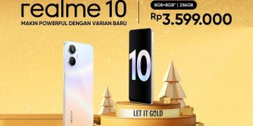 Asyik! realme 10 Varian 8GB+8GB*|256GB Resmi Hadir di Indonesia
