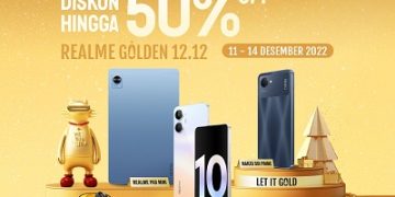 Gelar realme Golden 12.12, realme Tebar Diskon Hingga 50%
