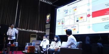 Sosialisasi aplikasi SmartASN di lingkungan Kementerian PANRB, di Jakarta Selatan, Selasa (10/01/2023). (Foto: Dokumentasi Kemkominfo)