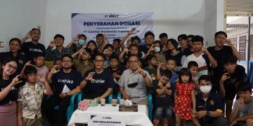CSR “Cashlez Berbagi” ke Panti Asuhan Griya Asih