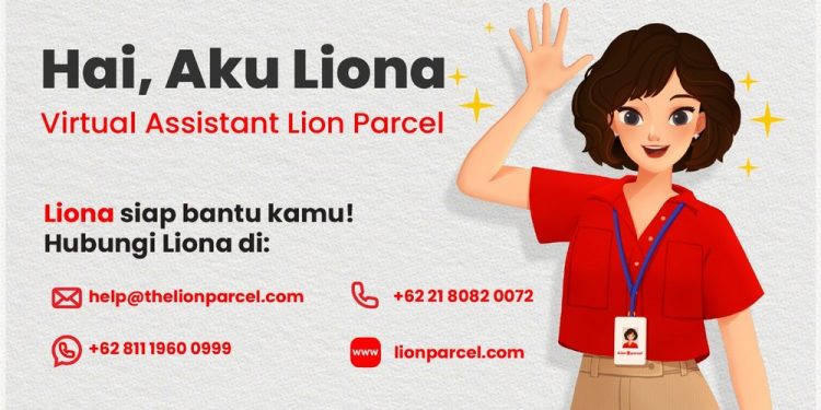 Lion Parcel Hadirkan Liona, Virtual Assistant Layanan Pelanggan